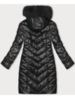 Černá dámská prošívaná zimní bunda J Style (16M9100-392)