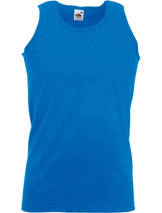 Fruit of the Loom Athletic Vest Pánské tílko 16.1098 royal blue