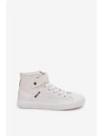 Zateplené Kožené Tenisky BIG STAR V274541FW Bílé