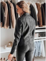 Dámská kožená bunda ROCKYLADY černá FashionStreet TY4968