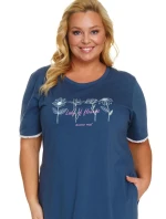 Dámská noční košilka 5366 blue - Doctor Nap