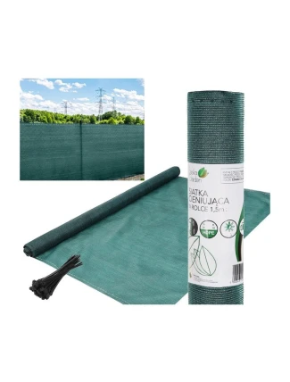 ODSTÍN SÍŤ 140G/M2 1,5X10M TMAVĚ ZELENÁ