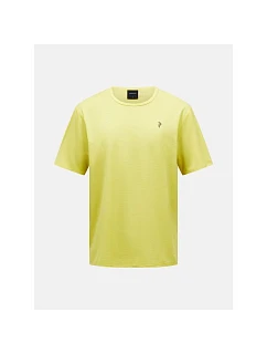 Pánské tričko PEAK PERFORMANCE M Trail Shortsleeve, žlutá barva