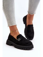 Dámské mokasíny s černým páskem Flanila Dámské mokasíny s černým páskem Flanila