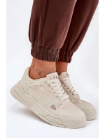 Dámské sneakersy Big Star NN274668 Béžové