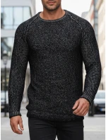 Pánský svetr černý WX2311z Pánský svetr černý WX2311z