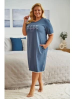 Dámská noční košilka 5366 blue - Doctor Nap