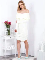 Šaty EM SK 009.55 světle žlutá Šaty EM SK 009.55 světle žlutá