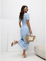 Šaty MI SK 26044.79 světle modré