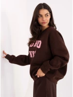 Mikina MJ BL H2501.75 tmavě hnědá