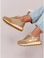 Dámské sportovní tenisky FLEXIMOT beige FashionStreet ZY0905 Dámské sportovní tenisky FLEXIMOT beige FashionStreet ZY0905