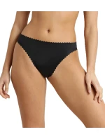 Dámské bezešvé kalhotky DIM BODY TOUCH DAILY STRING - DIM - černá