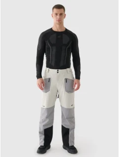 Pánské lyžařské kalhoty 4F 4FWAW24TFTRM0714-26S Dermizax 20000 s membránou