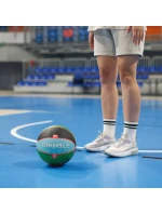 Basketbalový míč Meteor Dribble modrý/zelený