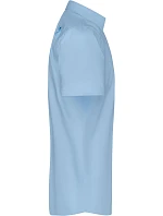 Daiber JN 684 Mikro keprová košile s krátkým rukávem 02.0684 light blue