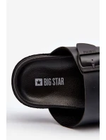 Lehké pánské sandály s přezkami Big Star NN174597 Černé