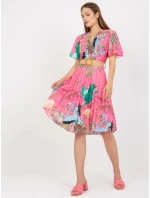 Šaty DHJ SK 15817.32 růžová Šaty DHJ SK 15817.32 růžová
