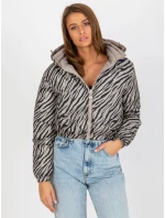 Bunda NM KR P22 6670.90 tmavě lila Bunda NM KR P22 6670.90 tmavě lila