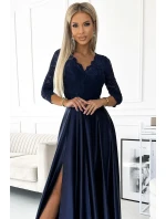 Dámské šaty 309-7 AMBER - NUMOCO Dámské šaty 309-7 AMBER - NUMOCO