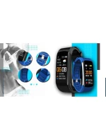 GIEWONT Smartwatch Black and Blue 2 Stripes GW200-7 GIEWONT Smartwatch Black and Blue 2 Stripes GW200-7