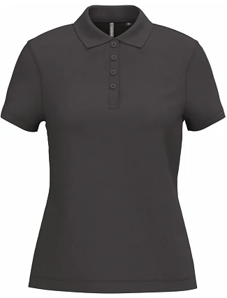 Kariban K 255 Dámské piqué polo 20.K255 dark grey
