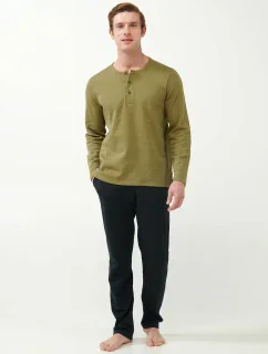 Vamp - Pohodlné pánské pyžamo 21645 - Vamp