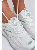 Dámské Sportovní Boty Big Star NN274A095 HI-POLY SYSTEM Bílá-Zelená