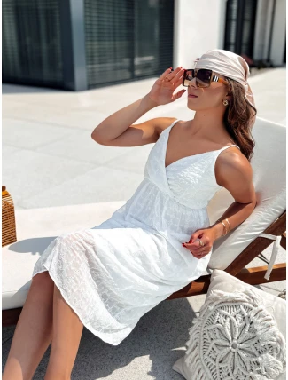 SIENA šaty bílé FashionStreet EY2505