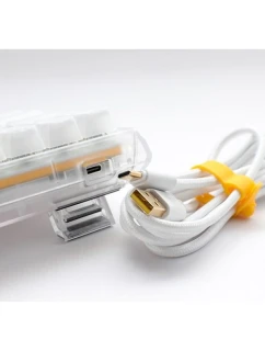 Ducky One 3 Aura White Mini Gat B Kan US Herní klávesnice USB QWERTY American International White