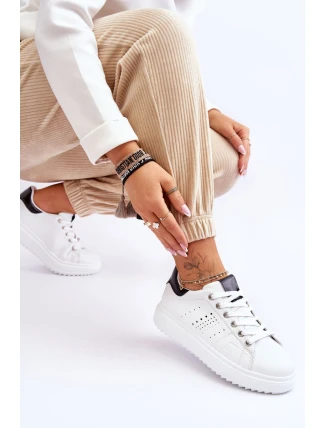 Dámská sportovní obuv bílá a černá Be First!