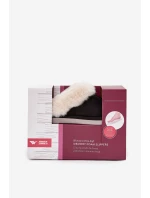 Dámské pantofle s kožíškem Černé Zanelia