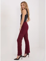 Kalhoty IT SP 9960.78 maroon Kalhoty IT SP 9960.78 maroon