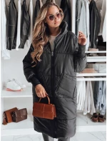 Dámská oversize bunda NADIA černá FashionStreet TY2436z Dámská oversize bunda NADIA černá FashionStreet TY2436z