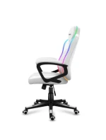 Herní židle Huzaro Force 2.5 RGB WHITE MESH