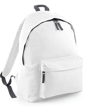 BagBase BG 125 Originální módní batoh 52.0125 white/graphite grey