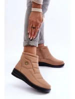 Dámské zimní sněhule v barvě bežové Helis Dámské zimní sněhule v barvě bežové Helis