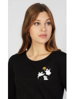 Dámské pyžamo dlouhé Halloween Dámské pyžamo dlouhé Halloween