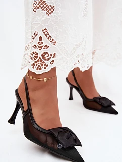 Sandály na podpatku model 228779 Step in style