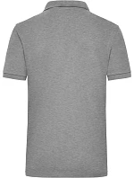 Daiber JN 801 Pánské pracovní piqué polo z těžké bavlny 02.0801 grey heather Daiber JN 801 Pánské pracovní piqué polo z těžké bavlny 02.0801 grey heather