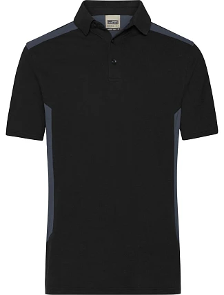 Daiber JN 1826 Pánské pracovní piqué polo "Strong" 02.1826 black/carbon Daiber JN 1826 Pánské pracovní piqué polo "Strong" 02.1826 black/carbon