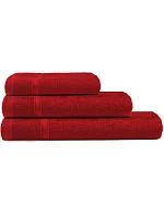 The One Towelling Recycled 100 Plážový ručník "Recycled" 48.1061 bandera red