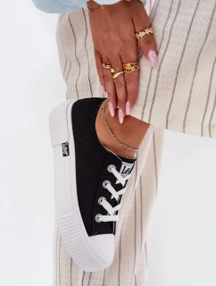 Dámské Tenisky Na Platformě Černé LEE ISLA C WOMEN LOW 50251001