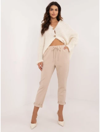 Kalhoty DHJ SP A7690.01P béžové