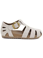 Dámské béžové kožené sandály Artiker 58C0328