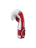 RPU-FOLK 12 oz bílo-červené boxerské rukavice RPU-FOLK 12 oz bílo-červené boxerské rukavice