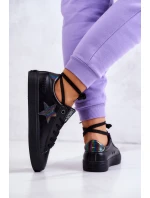 Kožené tenisky Star Big Star JJ274243 Black
