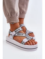 Dámské sandály na platformě Big Star NN274A526 Bílé