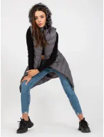 Dámská vesta RV KZ 008.00P tmavě šedá Dámská vesta RV KZ 008.00P tmavě šedá