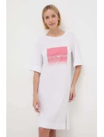 Dámská noční košile 164687 4R255 00010 bílé - Emporio Armani