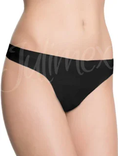 Dámská tanga String black - JULIMEX